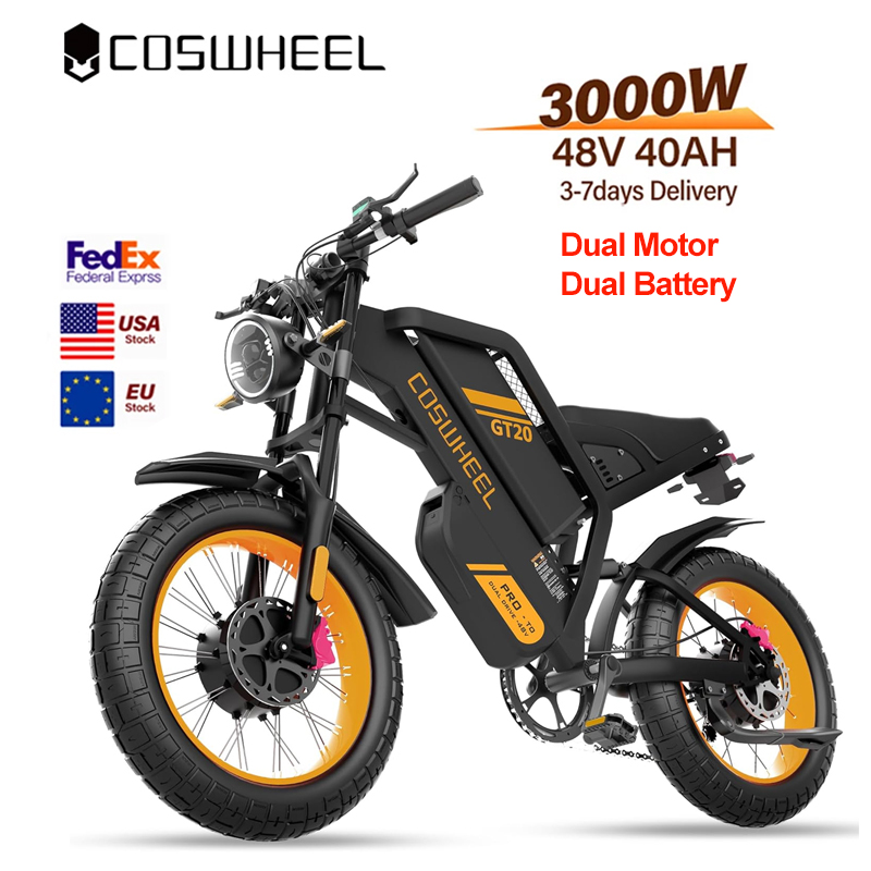 Motorcycle Gear Ratings - دراجة كهربائية من كوسويل للبالغين بقوة