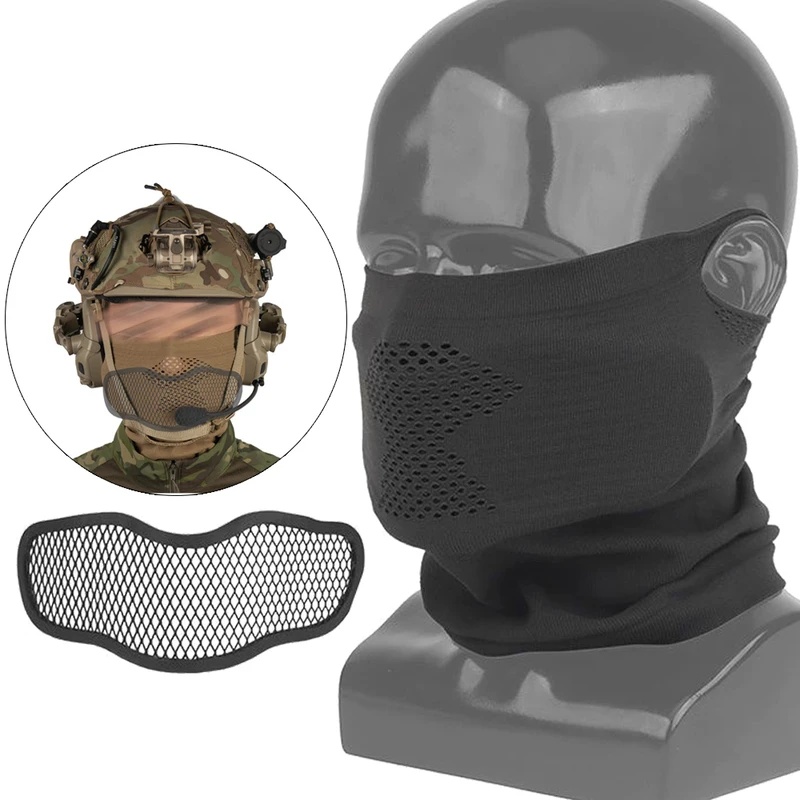 Motorcycle Gear Wholesale - قناع نصفي تكتيكي واقٍ من الشبك
