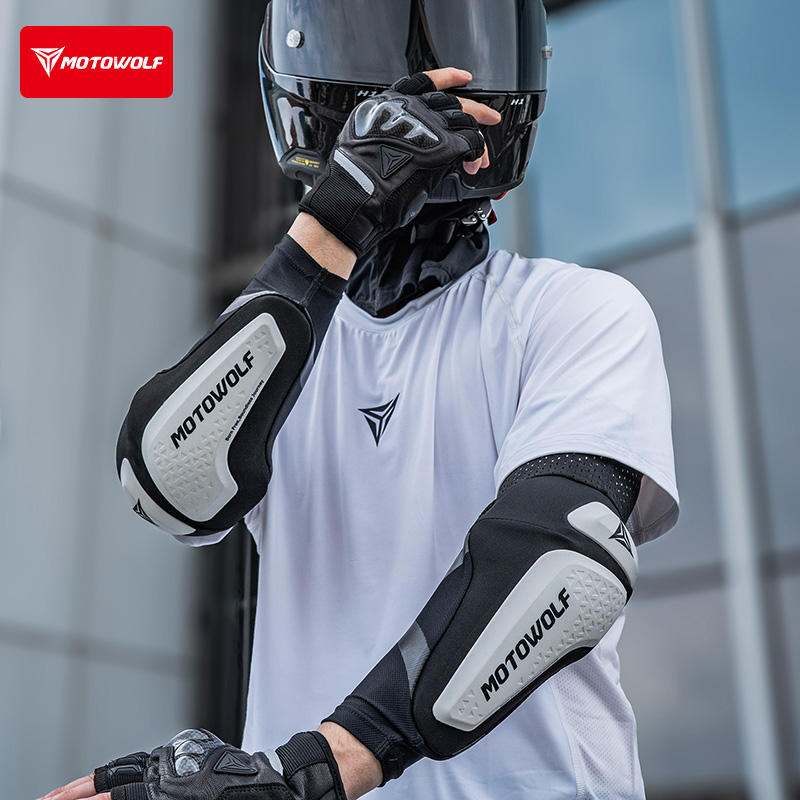 Motorcycle Gear Sleeve - واقيات كوع جديدة للدراجات النارية مرنة