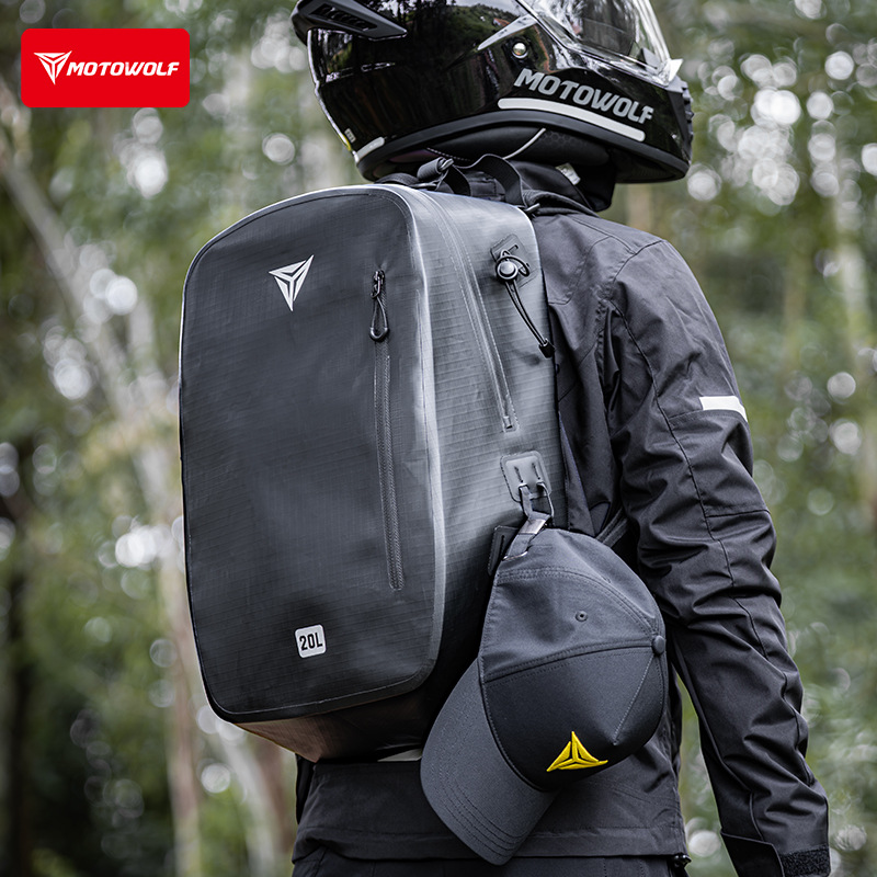 حقيبة ظهر للدراجات النارية مقا - مراجعة Motorcycle Gear Wholesale وسعره