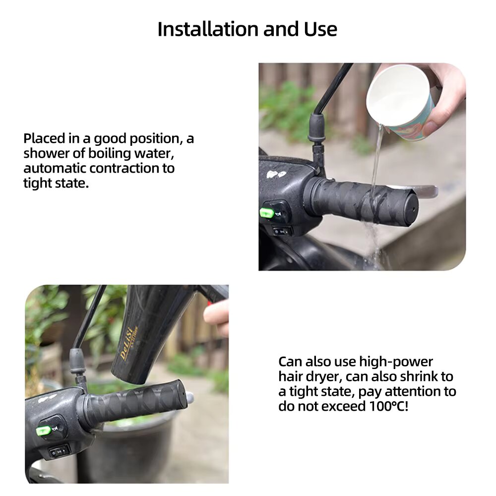 SEAMETAL دراجة نارية المقود يغ - مراجعة Motorcycle Gear Sleeve وسعره