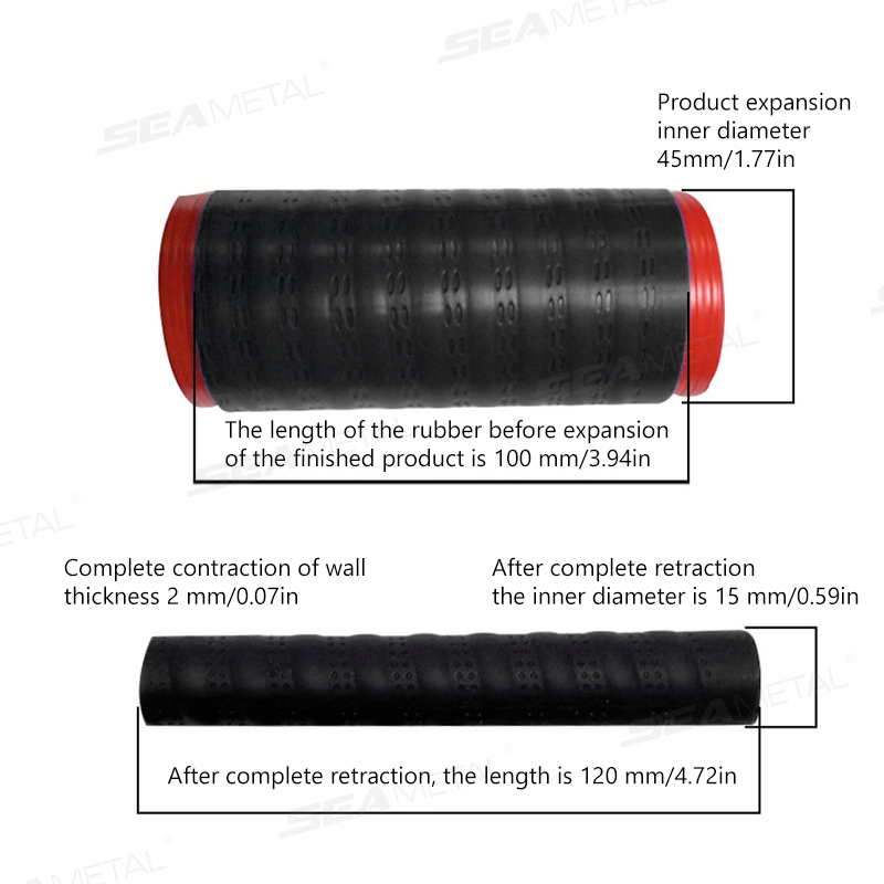 SEAMETAL دراجة نارية سيليكون غ - مراجعة Motorcycle Gear Sleeve وسعره