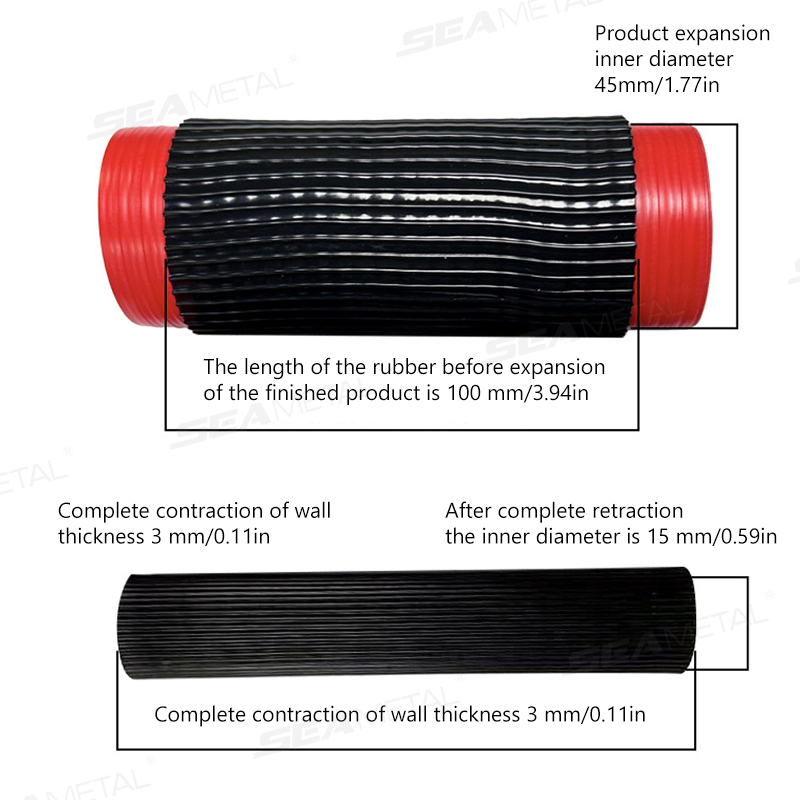 SEAMETAL دراجة نارية سيليكون غ - مراجعة Motorcycle Gear Sleeve وسعره