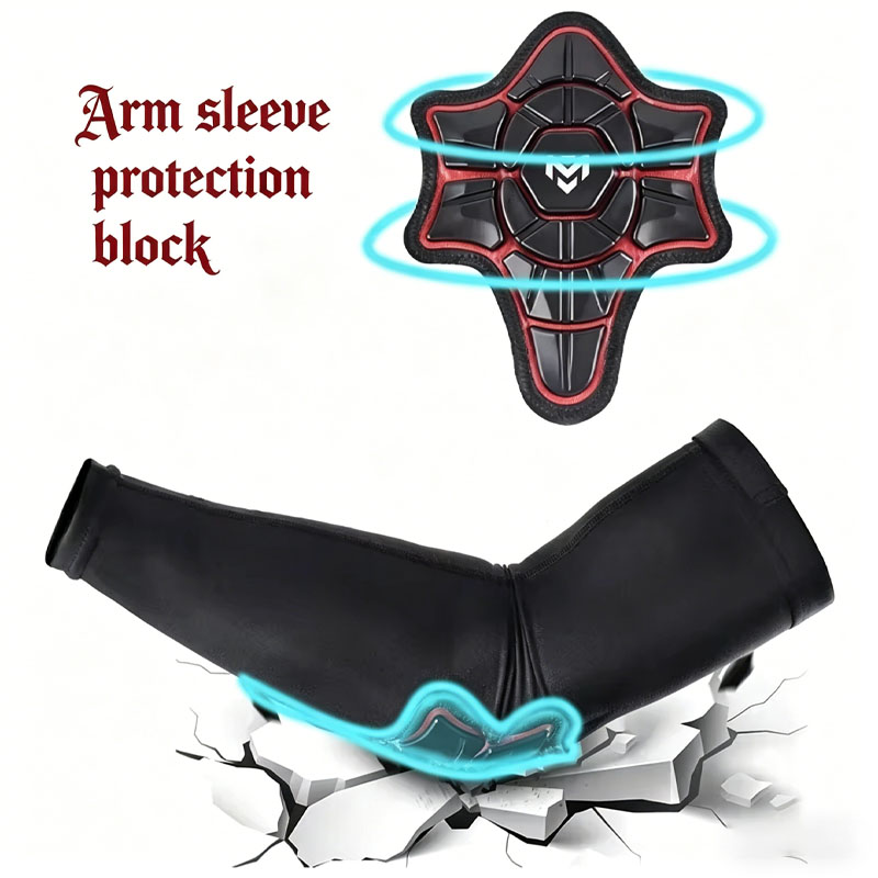 مجموعة معدات حماية للدراجات ال - مراجعة Motorcycle Gear Sleeve وسعره