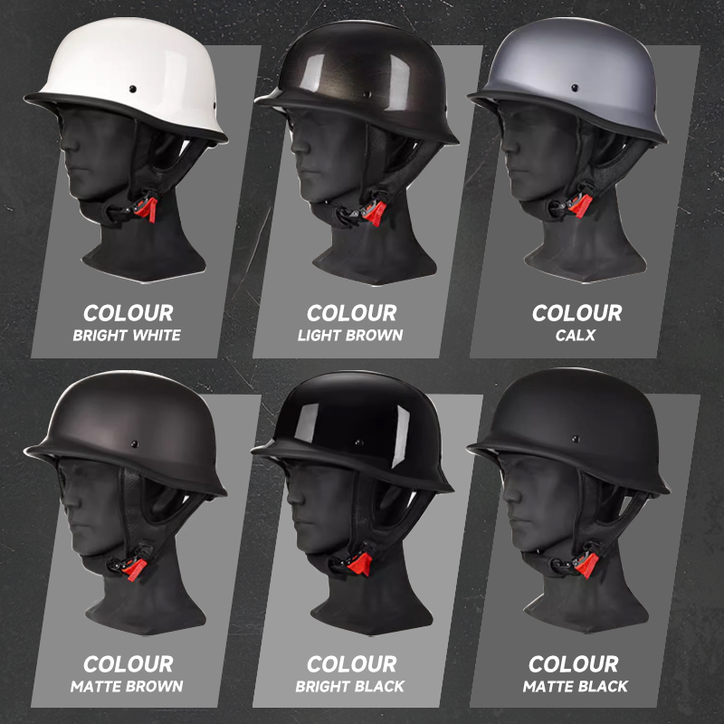 خوذة دراجة نارية نصفية للجنسين - مراجعة Motorcycle Gear Wholesale وسعره