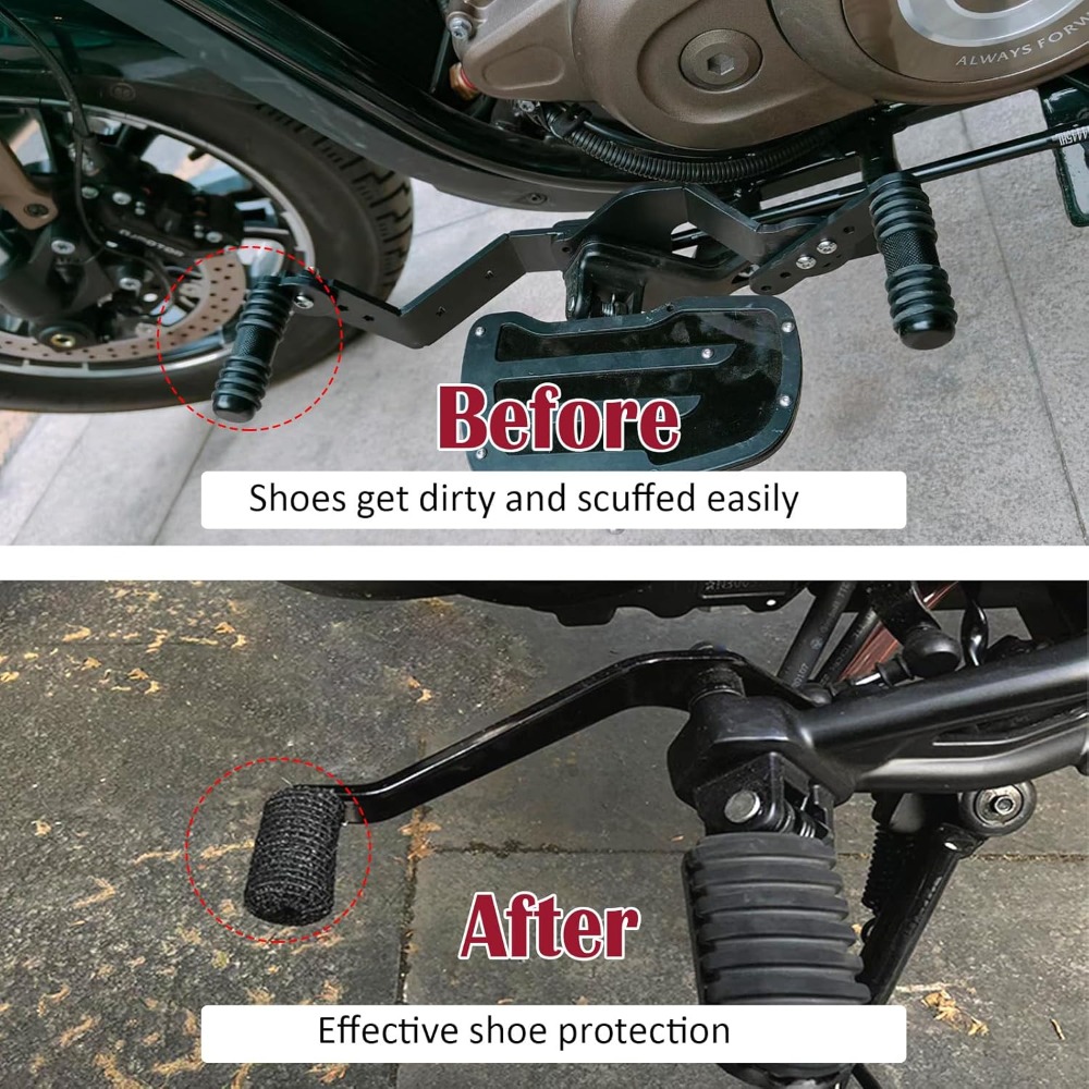واقي حذاء للدراجات النارية مع  - مراجعة Motorcycle Gear Cover وسعره